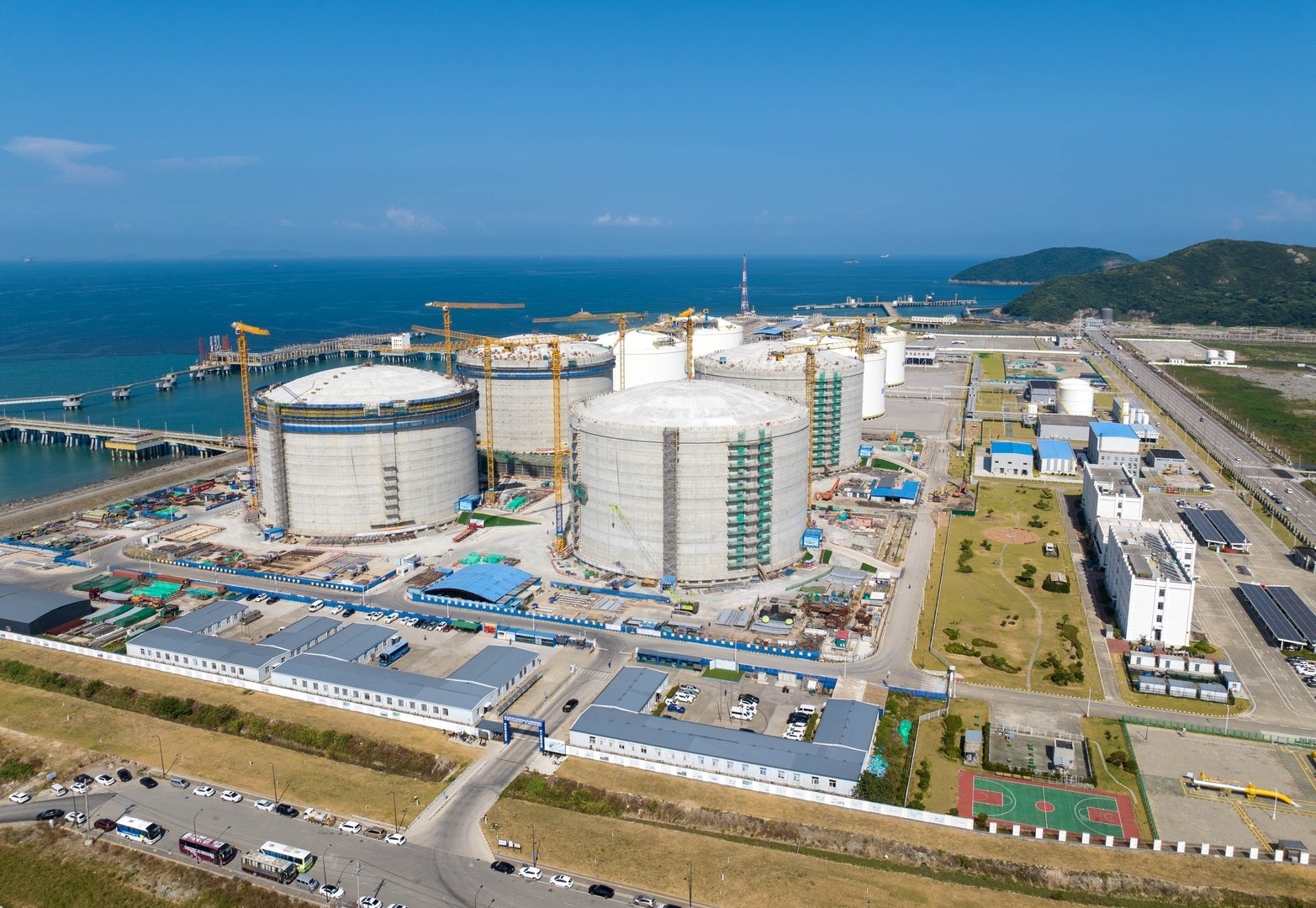 LNG terminal infrastructure